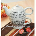 high quality and made in china ceramic tea set